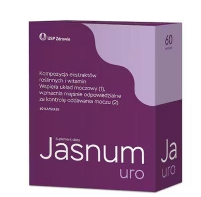 Zdjęcie Jasnum uro kaps. 60 kaps.