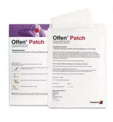 Zdjęcie Olfen Patch plast.leczn. 0,14 g 2 plast.