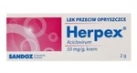 Zdjęcie Herpex krem 0,05 g/1g 2 g