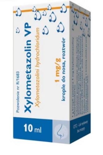 Zdjęcie Xylometazolin VP krop.d/nosa 1mg/ml 10ml R