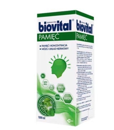 Zdjęcie Biovital Pamięć 1000 ml