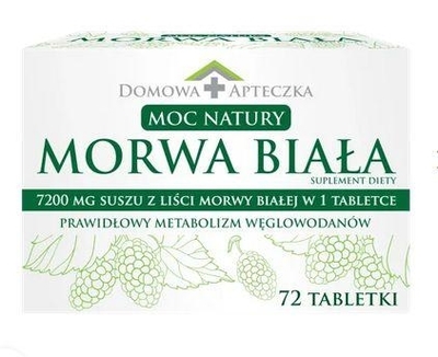 Zdjęcie Domowa Apteczka Morwa Biała 72 tabl.