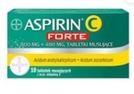 Zdjęcie ASPIRIN C FORTE tabl.mus. 0,8g...
