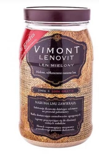 Zdjęcie Len mielony VIMONT LENOVIT prosz. 400g