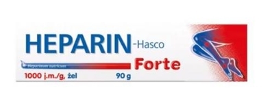 Zdjęcie Heparin-Hasco Forte żel 1000j.m./g 90g(tub