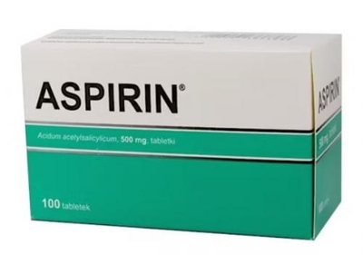 Zdjęcie Aspirin tabl. 0,5 g 100 tabl.