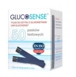 Zdjęcie Glucosense-elektr.test pask.enzym.1op.