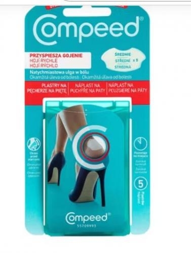 Zdjęcie COMPEED na pęcherze n/pięty 5szt.