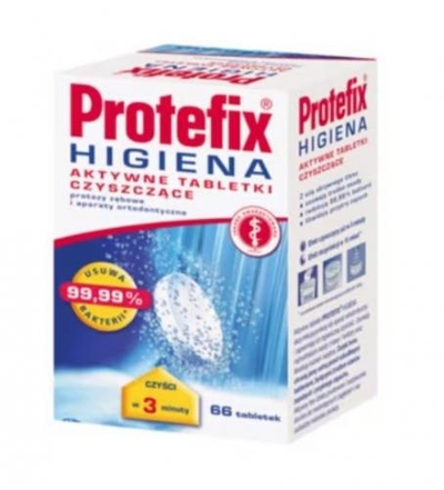 Zdjęcie Protefix Higiena tabl.d/czysz.protez 66szt
