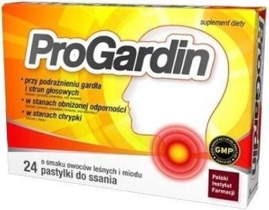 Zdjęcie Progardin pastyl.do ssania 60 g (karton)