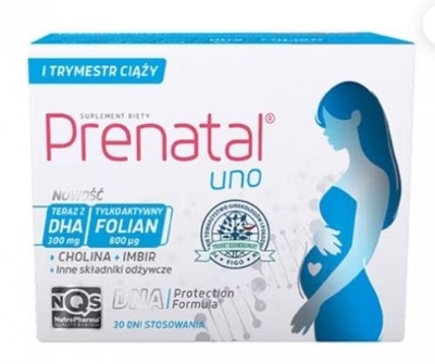 Zdjęcie Prenatal Uno kaps. 30 kaps.