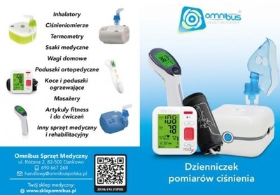 Zdjęcie Dzienniczek pomiaru ciśnienia A6 - dużo kart