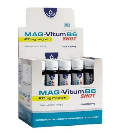 Zdjęcie Mag-Vitum B6 shot płyn 20 fiolek po 25 ml
