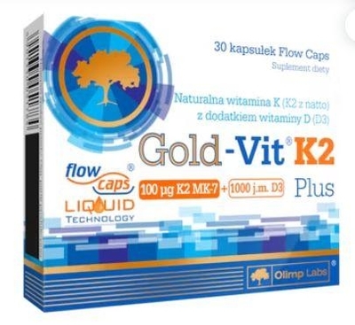 Zdjęcie Olimp Gold-Vit K2 Plus 30 kaps.