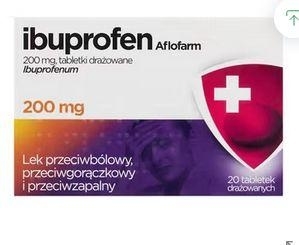 Zdjęcie Ibuprofen Aflofarm 20 tabl