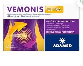 Zdjęcie Vemonis Ultra tabl.powl. 400mg+60mg+80mg 1