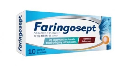Zdjęcie Faringosept  10 tabl.