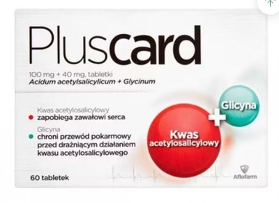 Zdjęcie Pluscard tabl. 0,1g+0,04g 60 tabl.