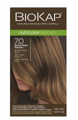 Zdjęcie BIOKAP D farba 7.0 średniblond140ml