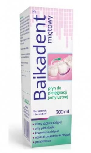 Zdjęcie Baikadent Płyn miętowy płyn 300ml