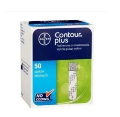 Zdjęcie Contour Plus test pask. 50 pask.