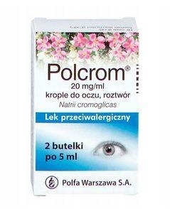 Zdjęcie Polcrom 2% krop.d/oczu 0,02g/ml 2x5ml