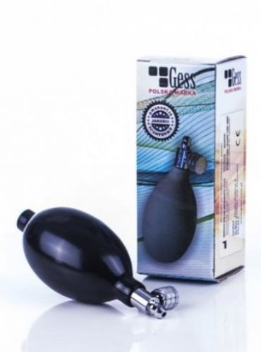 Zdjęcie Gruszka do ciśnieniomierzy zegarowych -z zaworem - uniwersalna