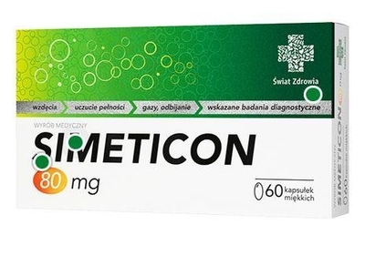 Zdjęcie Simeticon 80 mg Świat Zdrowia kaps.miękkie