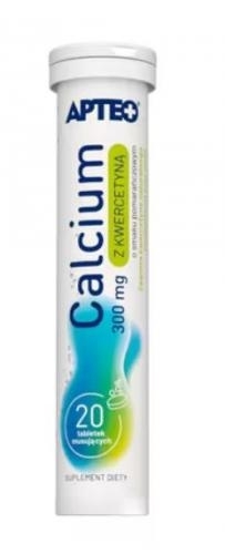 Zdjęcie Calcium 300mg z kwercetyną APTEO tabl.mus.