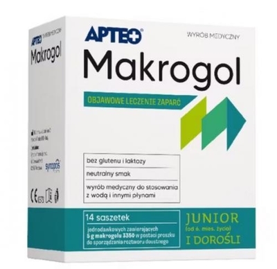 Zdjęcie Makrogol prosz.dosporz.roztw.doust. 14sasz