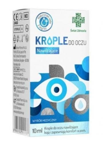 Zdjęcie Krople Do Oczu Świat Zdrowia nawilżające k