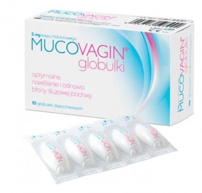 Zdjęcie Mucovagin globulki dopochwowe 10 szt.