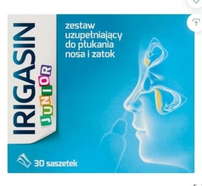 Zdjęcie IRIGASIN JUNIOR saszetki (zestaw uzupełn.)