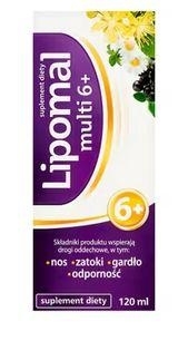 Zdjęcie Lipomal Multi 6+ płyn 120 ml