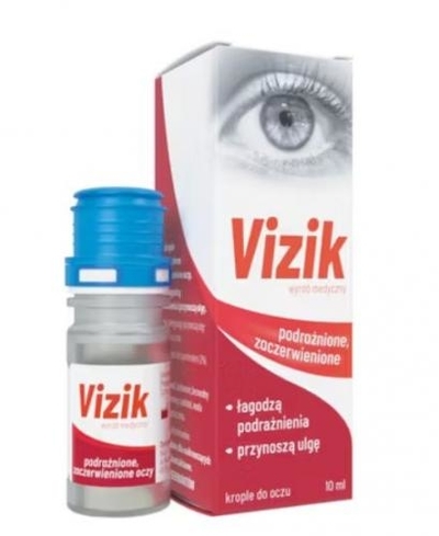 Zdjęcie Vizik krople na podrażnione oczy 10 ml