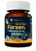 Zdjęcie Olimp Forsen+ Melatonina Gummies o smaku borówkowy...