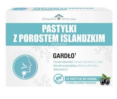 Zdjęcie Domowa Apteczka Pastylki z porostem island