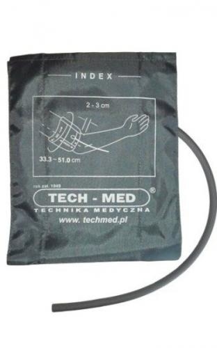 Zdjęcie Mankiet do ciśnieniomierza SUPER DUŻY 33.3 - 51 cm 1 przewód