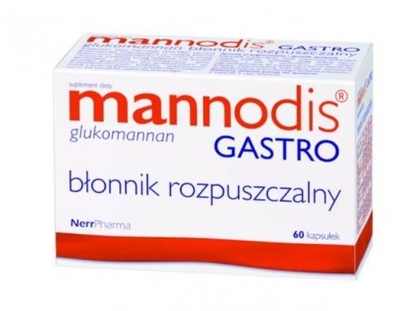 Zdjęcie Mannodis GASTRO kaps.twarde 500mg 60kaps.