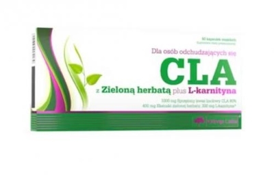 Zdjęcie Olimp Cla z Ziel.herbatą+L-karnit.60 kaps.