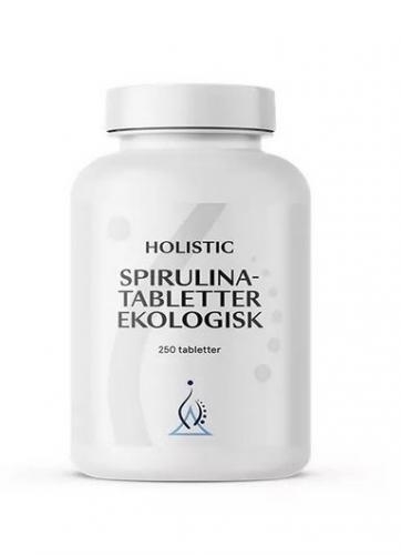 Zdjęcie Holistic Spirulinatabl. Ekologiska 250tabl