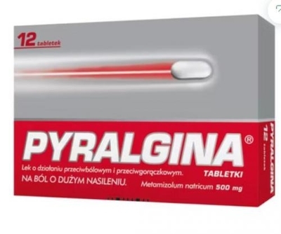 Zdjęcie Pyralginum 0,5g 6 tabl.
