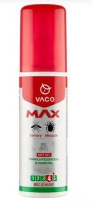 Zdjęcie Vaco Max Płyn na komary, kleszcze i meszki