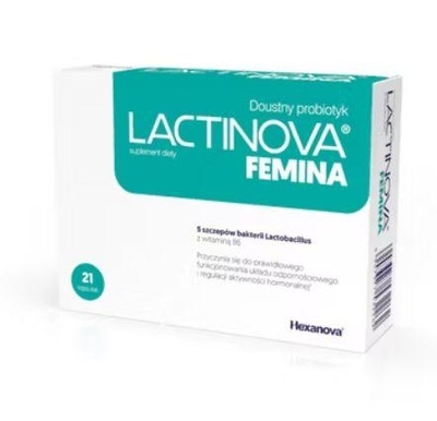 Zdjęcie Lactinova Femina kaps. 21 kaps.