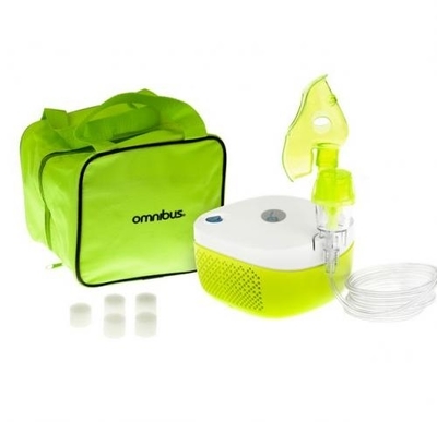 Zdjęcie Inhalator nebulizator Omnibus NUBI BR-CN195 praca ciągła, z torbą
