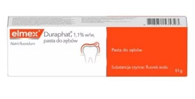 Zdjęcie Elmex Duraphat pastadozęb. 1,1% 1tub.po51g