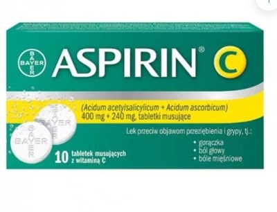 Zdjęcie Aspirin C 20 tabl.mus.