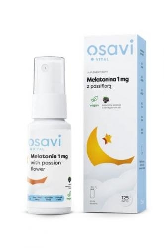 Zdjęcie Osavi Melatonina Z Passiflorą 1 mg Spray d