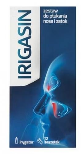 Zdjęcie IRIGASIN Zestaw (saszetki 12szt.+butelka) 