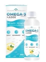 Zdjęcie Domowa Apteczka Omega 3 + ADEK 250ml